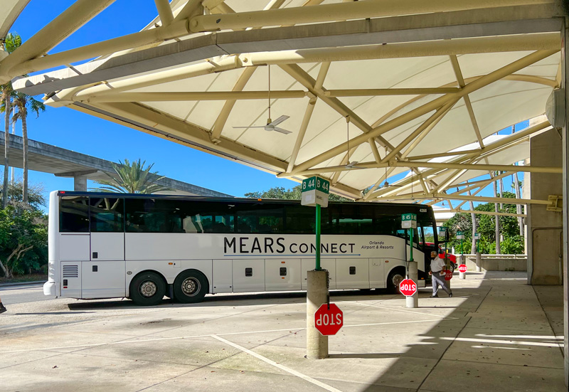 Lynx Bus at the Transportation & Ticket Center - Walt Disn…